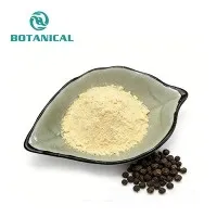 Melno piparu ekstrakta piperina pulveris